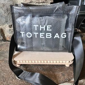 Mini sized mesh tote